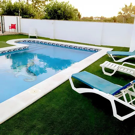 Chalet Piscina Privada Vallada En Conil * Conil De La Frontera