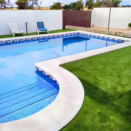 Chalet Piscina Privada Vallada En Conil *